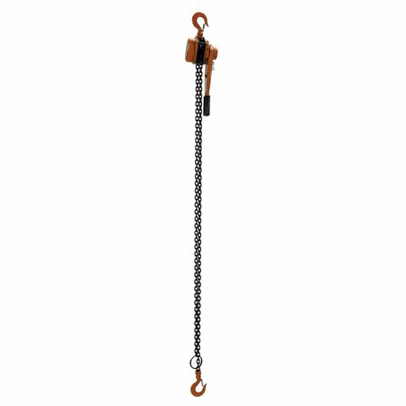 VESTIL Economy Lever Hoist, 2K, 10 ft., 2000 lb. Load Capacity, 10 ft Hoist Lift ELH-20-10